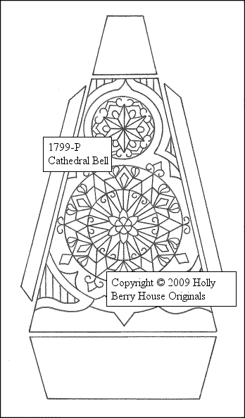 1799-P Cathedral Bell