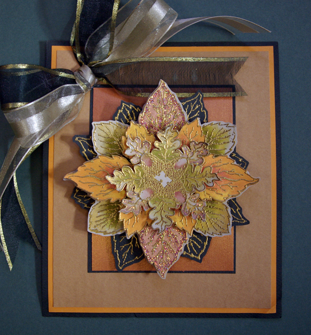 Autumn Leaf Medallion 1535-O